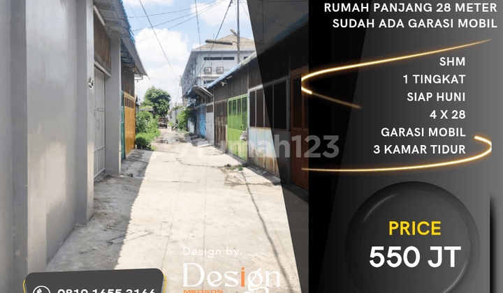 City Center. Mandala Street Area. Length 28 M. Near Asia Mega Mas.