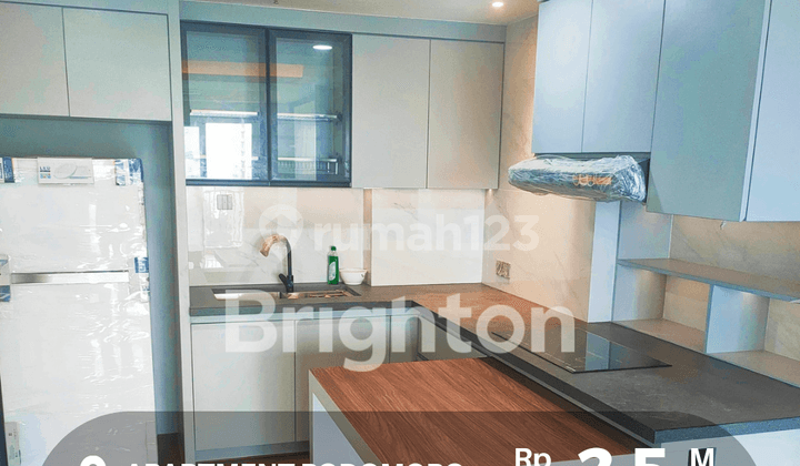 Apartment Podomoro Full Furnished, Uk. 87,16 M2, 2 Br, Lantai 15