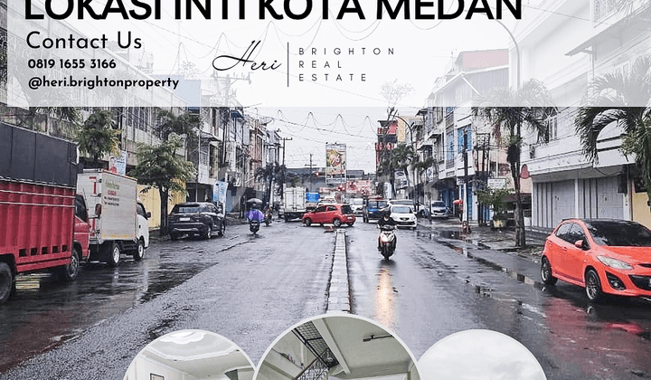 Ruko Inti Kota. Jl. Thamrin Ujung. Semi Furnished. Lebar. 4,75 M