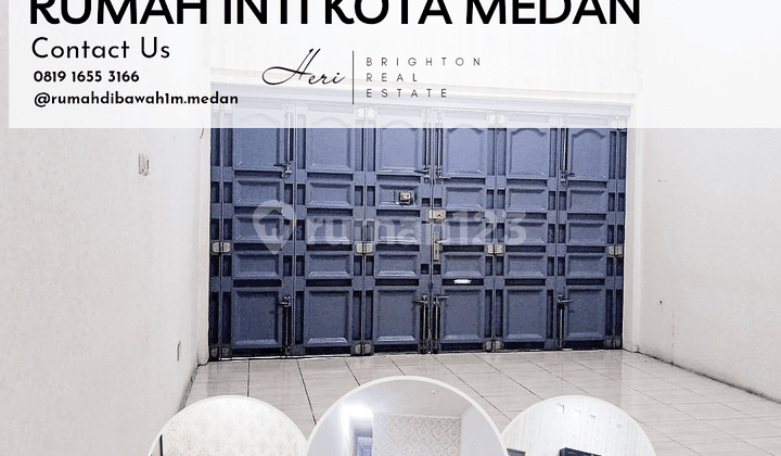 Nice House. Jemadi Street area, Krakatau. City center. Iron press door.