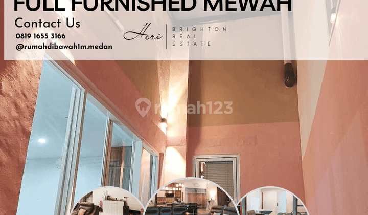 Perumahan Merci. Rumah Lebar 9 M. Full Furnished Mewah. Siap Huni