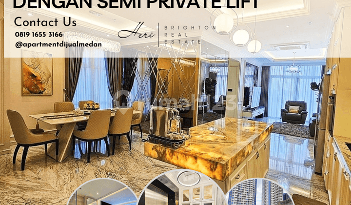 Condominium Podomoro. Semi Private Lift. Full Furnished Premium