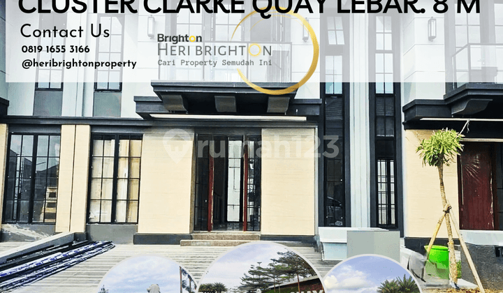 Ready. Citraland Gama City. Cluster Clarke Quay. Lebar 8 Meter