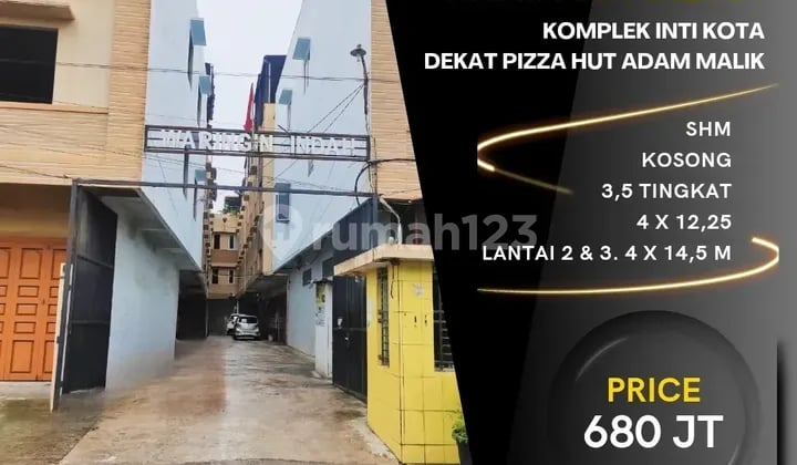 Komplek Inti Kota.waringin Indah.belakang Pizza Hut Jl.adam Malik