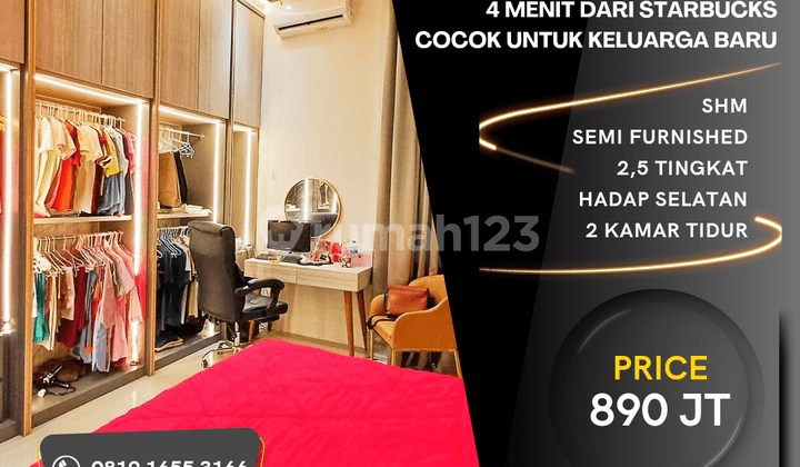 Rumah Daerah Jl. Pancing. Semi Furnished. 4 Menit Dari Starbucks