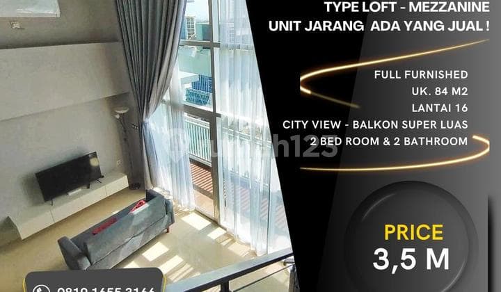 Apartment The Reiz Condo Type Loft Mezzanine. City View Lepas