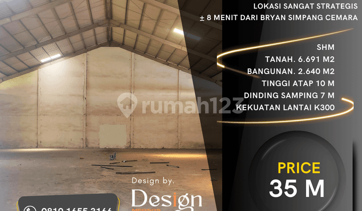 Komplek Pergudangan, Jl. Yos Sudarso. Lokasi Strategis. Bagus