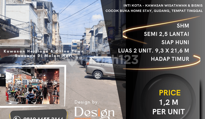 Jl. Semarang Dalam. Kawasan Heritage, China Town, Pusat Bisnis