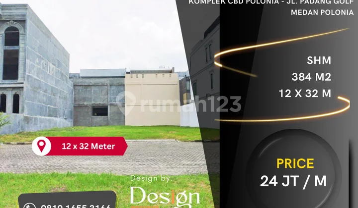 Tanah Kavling Villa Polonia Garden. Komplek CBD Polonia.