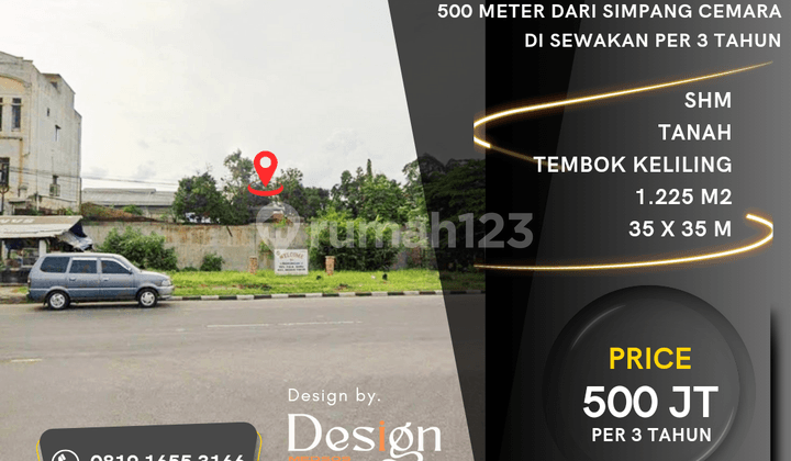 Krakatau Ujung Street Land. Strategic Location. 4 Minutes to Toll Gate.