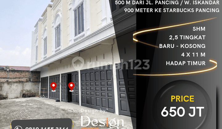 Durung Residence. Rumah Baru. Inti Kota. 500 M Dari Jl. Pancing