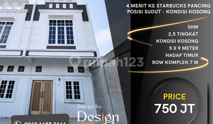 Komplek Alexandria. Lebar 5 M. Inti Kota. 4 Menit Ke Jl. Pancing