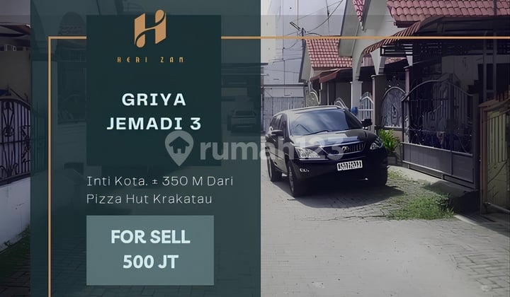 Komplek Griya Jemadi. Lebar 7 Meter.350 M Dari Pizza Hut Krakatau