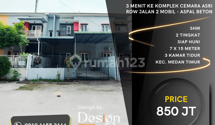 Jl. Perdata, Cemara House. 1 Minute to Brastagi Supermarket Cemara.