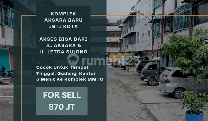 Komplek Aksara Baru. Inti Kota. 3 Menit Ke Komplek MMTC Pancing