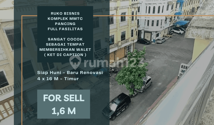 Komplek MMTC Pancing, Baru Renovasi. Cocok Tempat Bersihkan Walet