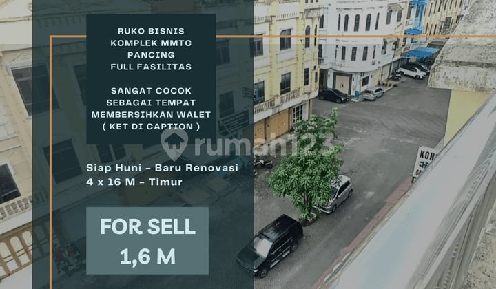 Komplek MMTC Pancing, Baru Renovasi. Cocok Tempat Bersihkan Walet