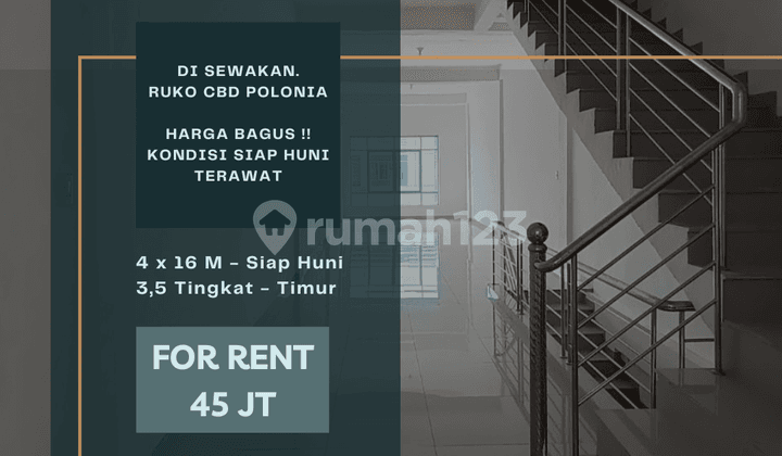 For Rent: Polonia CBD Shop House. Good Price!! Move-In Condition