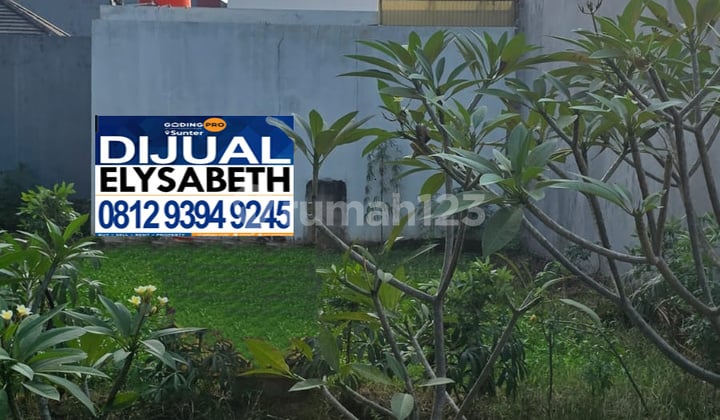 Dijual Kavling Rumah 120 m2, Lokasi Bebas Banjir, Row Jalan 2 mobil, Imperial Sukapura,