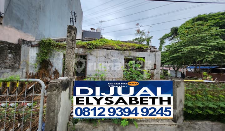 dijual cepat hitung tanah , hoek, row jalan 2 mbl, kelapa gading