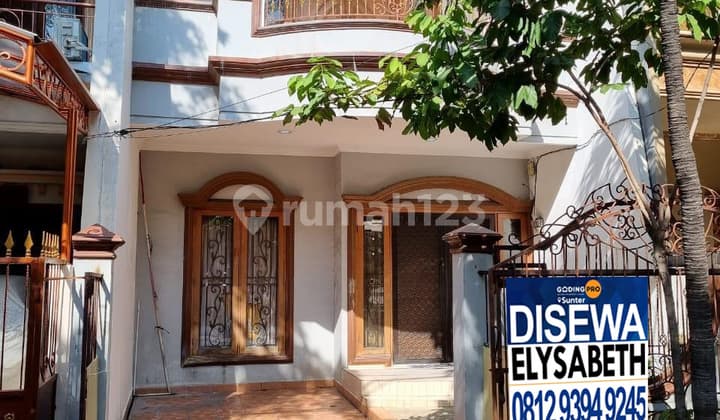 Disewakan dan Djiual Rumah 2 Lt, Bagus, Rapi, Bebas Banjir, Sunter