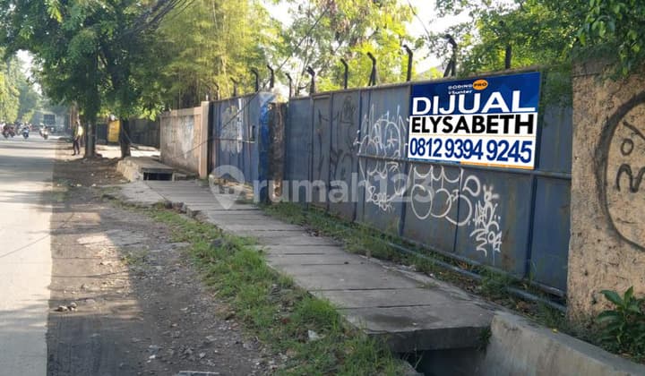 Dijual Cepat Lahan Komersil 1021m2, Jalanan Bisa Kontainer, Strategis