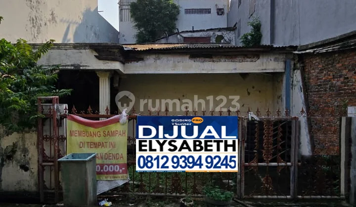 For Sale Old House Land Only, 120 m2, 2-Car Row, Strategic Location, Kelapa Gading For Sale Old House Land Only, 120 m2, 2-Car Row, Strategic Location, Kelapa Gading