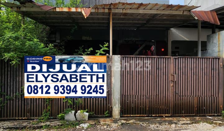 Dijual Cepat Murah, Rumah Hitung Tanah, Row 2 Mbl, Kelapa Gading