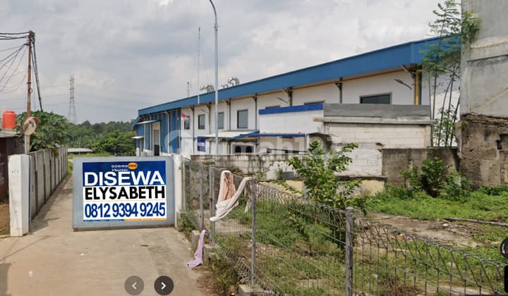 For Rent Ready-to-Use Warehouse, 960 m2, Strategic Location, Near Main Road, Bekasi