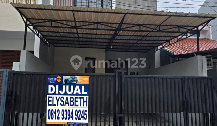 Dijual Cepat Rumah 2 Lt, Bagus, Minimalis, Bebas Banjir, Kelapa Gading