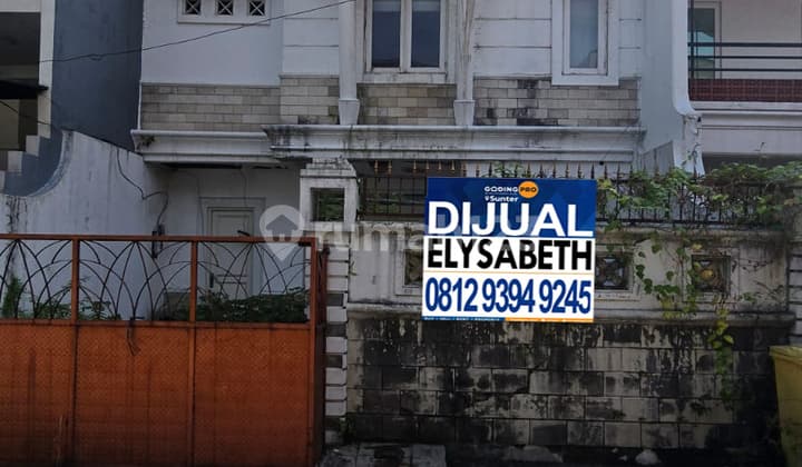 Dijual Rumah 2Lt, 160M2, Perlu Renov, Murah, Strategis, Kelapa Gading