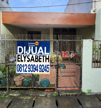 Dijual Rumah Hitung Tanah, 1,5 Lt, Strategis, BCS Kelapa Gading