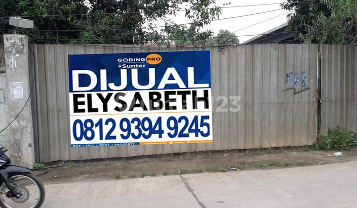 Dijual Tanah 2000m2, Ada Gudang 900m2, Kantor 2 Lt, Narogong