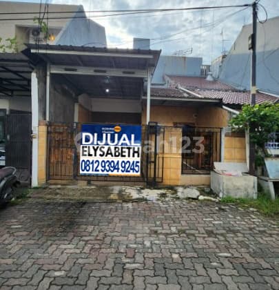 DIJUAL CEPAT Rumah 1,5 Lt, Bebas Banjir, Strategis, Row 2 mbl, Sunter