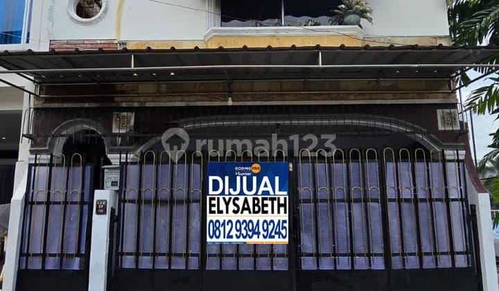 Dijual Rumah 2 LT, Bagus, Bebas Banjir, Strategis, Cempaka Putih