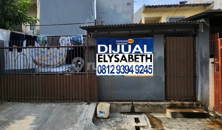 Jual Cepat Rumah Hitung Tanah, 90m2, Tidak Buntu, Kelapa Gading
