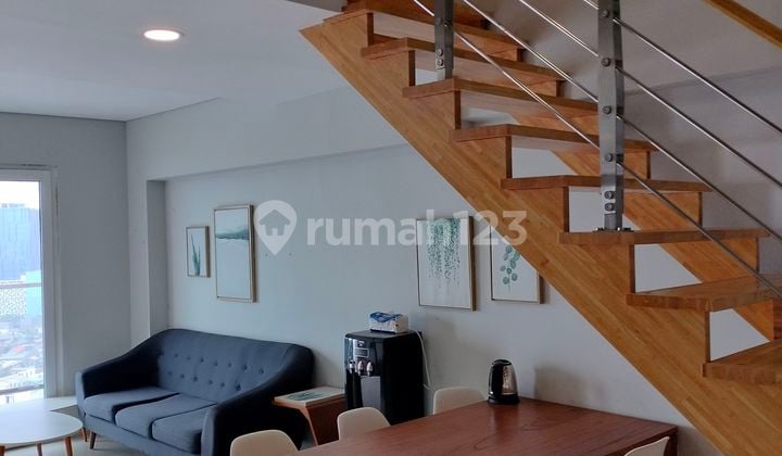 Apartemen Bertingkat Maqna Residence Di Meruya 138m² 3BR Full Furnished Siap Huni