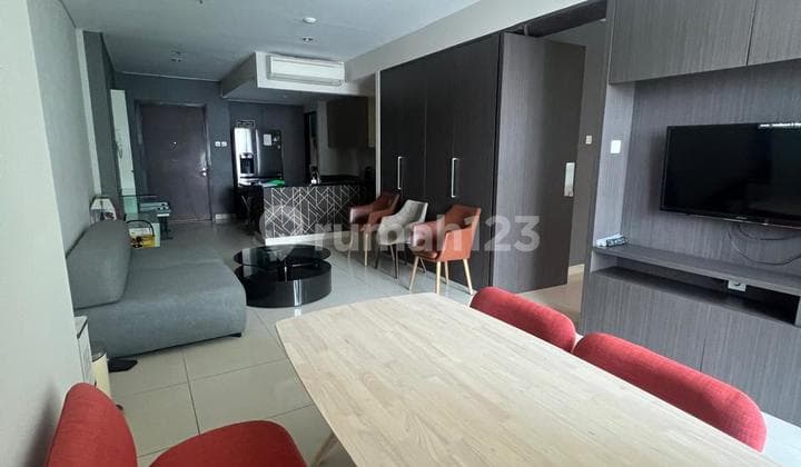 Apartemen Full Furnished Siap Huni Middle Floor View Cp Tribeca Lokasi Strategis Dekat Mall Dan Kampus Di Central Park Residence