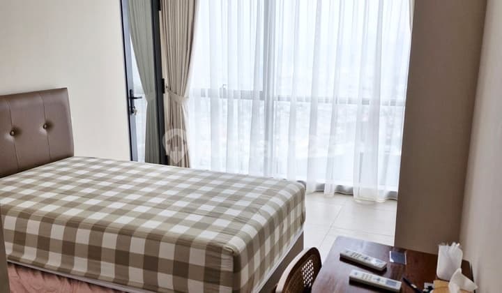 Apartemen 1 Br Full Furnished Siap Huni Dekat Dengan Perkantoran Dan Mall Di Menara Jakarta Kemayoran