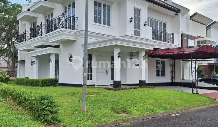Rumah Baru Hoek Badan di The ICON, Cluster Cosmo, BSD , 3 Lantai