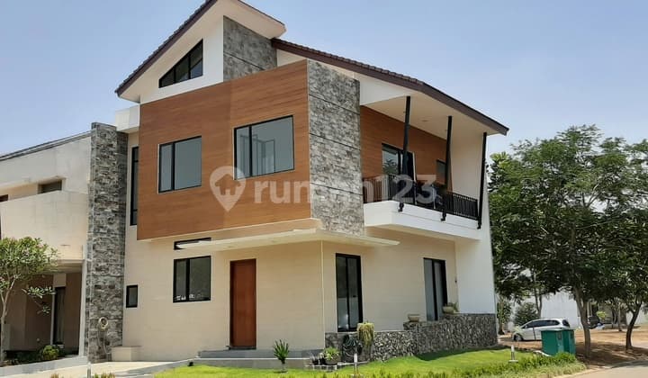 Rumah Hoek di THE EMINENT , BSD City, Tangerang , Bangun Mandiri