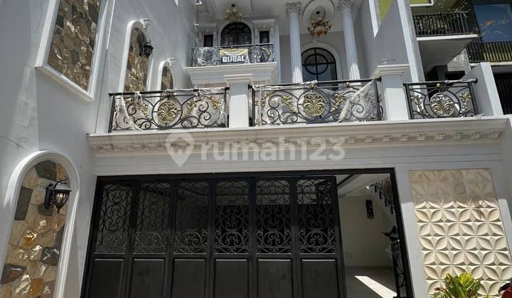 Dijual Bu Rumah Mewah Kokoh 3,5lt Lb 607m2 Parkir 7mobil Jaksel
