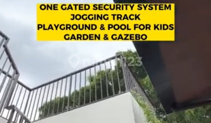 Jual Rumah Baru 3,5lt Hook Rooftop Ada Kolam Renang Bs Lift Dkt Kuningan Jaksel