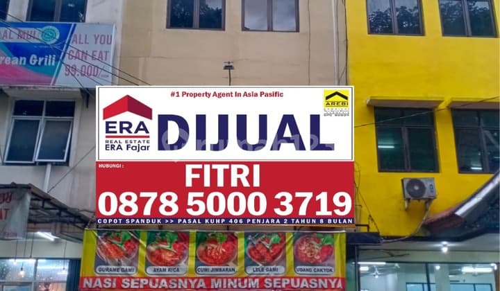 Dijual Ruko Siap Huni di Daerah Komersil Yg Sudah Jarang Ada