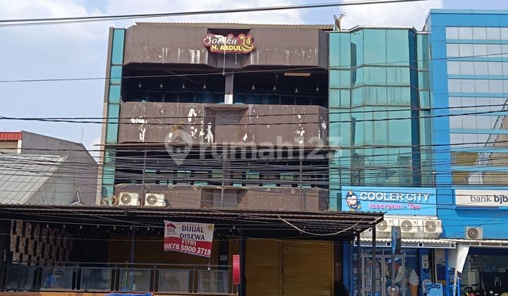 Disewakan Ruko 4 Lantai +Basement di Pusat Kuliner Bogor