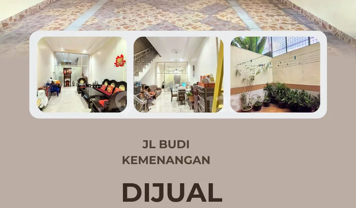 Dijual Rumah Panjang 32M Jl Budi Kemenangan Medan Brayan