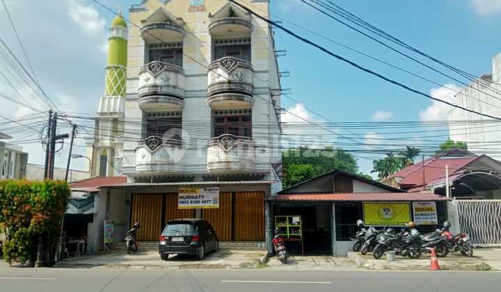 Ruko Jumbo Pinggir Jalan Sei Batang Hari Medan Baru