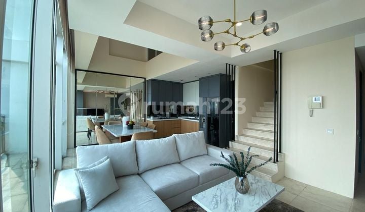 Apartemen Satu8 Residence 3 Kamar Tidur Sudah Renovasi Furnished murah depan metro TV mall Puri