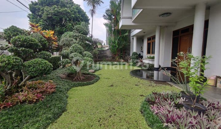 Rumah mewah dengan zen garden di main road Taman Sakura Indah