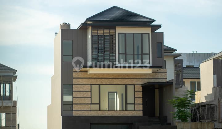 Rumah Premium Toba Lake Villas Type 200 Cluster Pinggir Danau Asya Jgc Jakarta Garden City